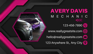 13pt Linen Uncoated Premium Business Card