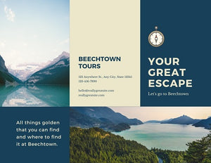 8.5 X 14 Matte Finish Brochures