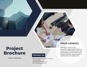 8.5 X 14 UV Brochures