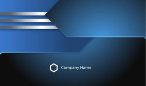 Matte Finish Raised Spot UV Business Cards Two-Sided B