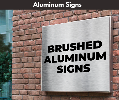 Aluminum Signs