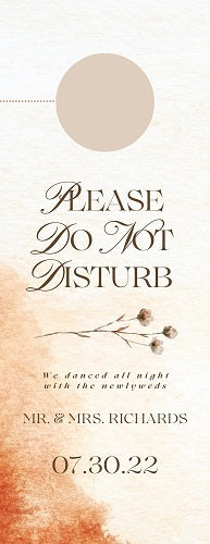 Matte Finish Door Hangers