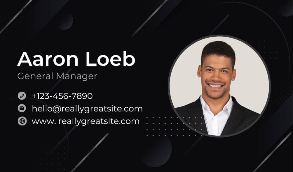 14pt Writable + AQ (C1S) Premium Business Card