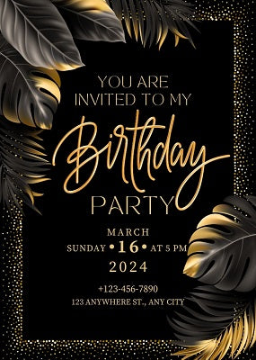 4.25 X 5.5 AQ (14pt) Invitations