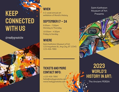 8.5 X 11 UV Brochures