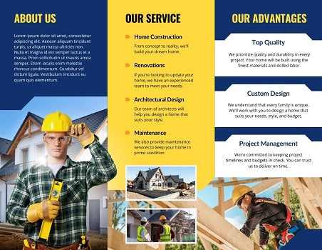 8.5 X 14 Regular Brochures