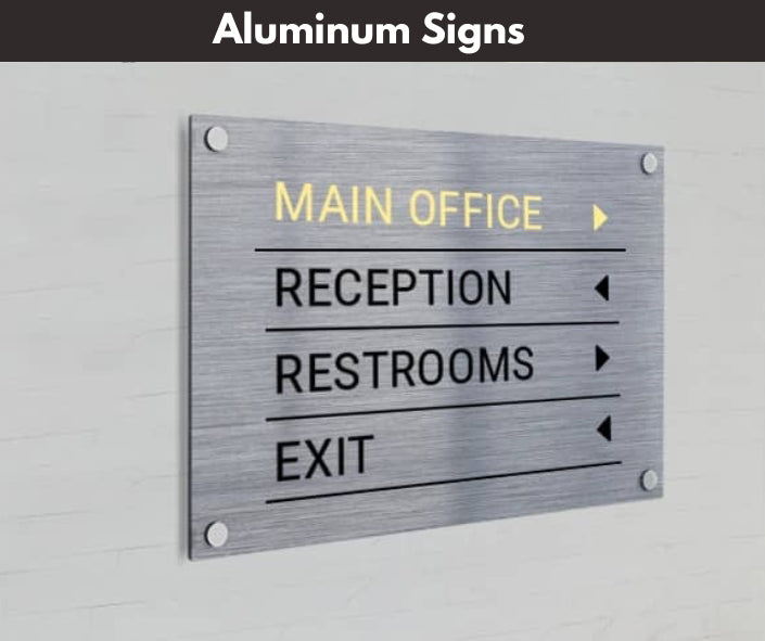 3mm Aluminum Sign 2