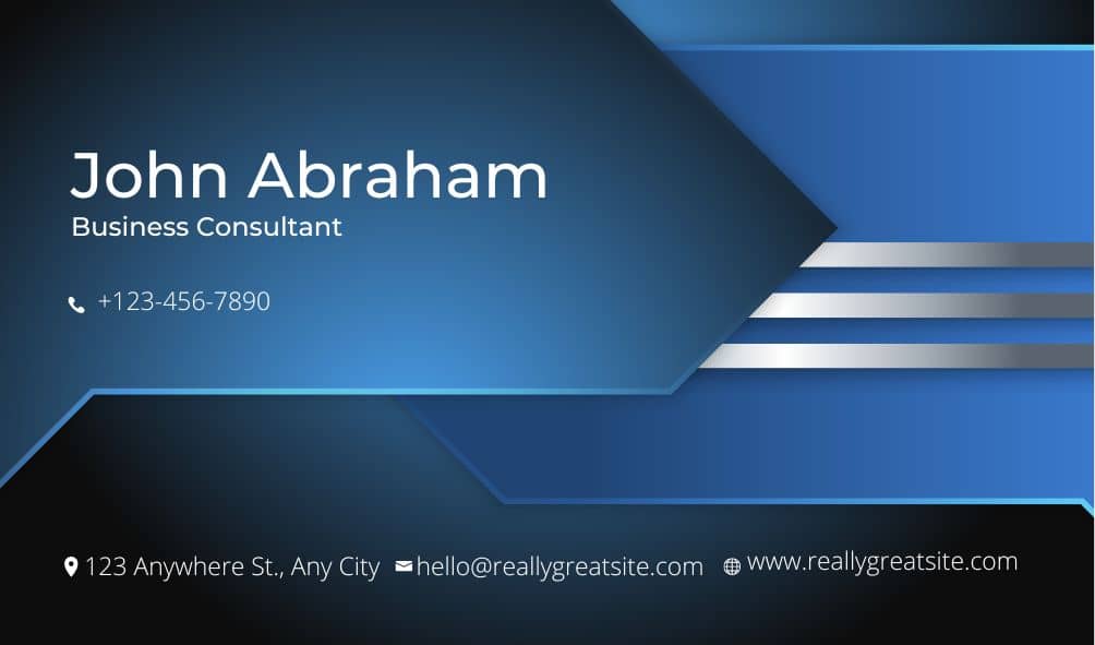 Matte Finish Raised Spot UV Business Cards Two-Sided