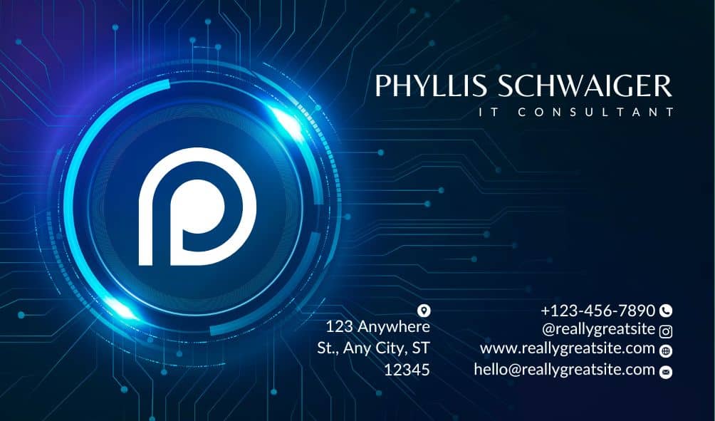 Matte Lamination Finish Metallic Foil Business Cards One-Sided