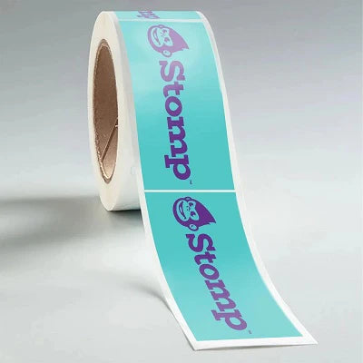 Rectangle Paper Roll Labels 4