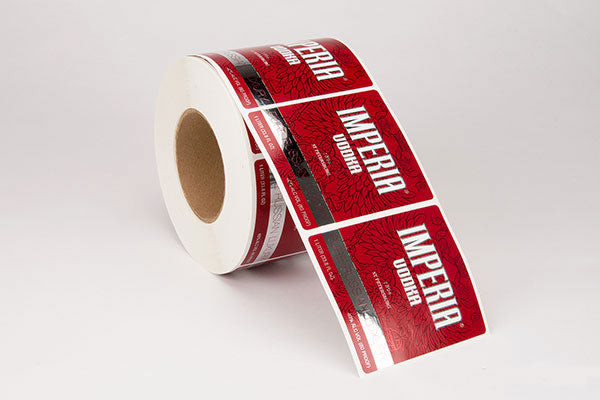 Square Poly Roll Labels