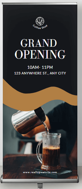 STANDARD Pull Up Banners