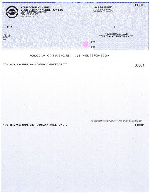 Computer Cheque Style Computer Cheque-B/W Logo - phoenixprint.shop
