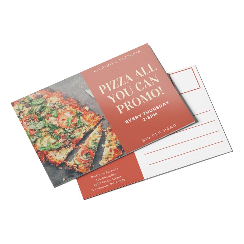 Postcards 10pt + Matte Finish - phoenixprint.shop